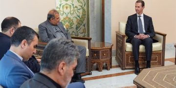 شاندێکی وەزارەتی دەرەوەی ئێران لە گەڵ بەشار ئەسەد کۆبووە