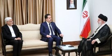 چاوپێکەوتنی سەرۆک وەزیرانی عێراق لە گەڵ ڕێبەری مەزنی شۆڕشی ئیسلامی ئێران