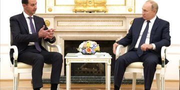 بەشار ئەسەد لە مۆسکۆ لە گەڵ پوتین کۆبووە