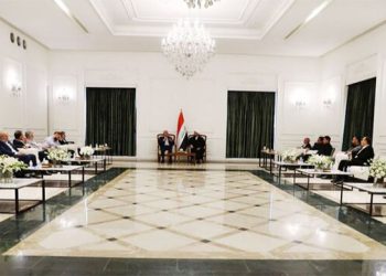 قەیس خزعەلی لە گەڵ شاندێکی خۆڕاگریی فەڵەستین کۆبووە