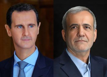 پزیشکیان جەخت لە سەر پشتیوانیکردنی سوریا و بەرەی خۆڕاگری دەکاتەوە