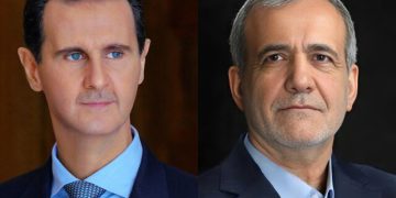 پزیشکیان جەخت لە سەر پشتیوانیکردنی سوریا و بەرەی خۆڕاگری دەکاتەوە