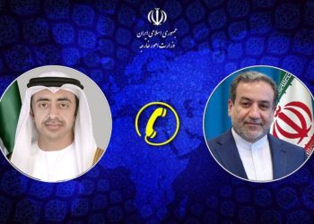 وەزیرانی دەرەوەی ئێران و ئیمارات جەخت لە سەر پەرەپێدانی پەیوەندییەکان دەکەنەوە