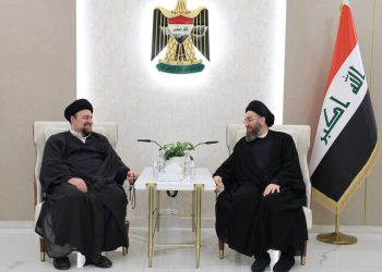 چاوپێکەوتنی سەید حەسەن خومەینی و عەمار حەکیم لە بەغدا