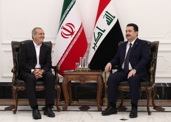 سەرۆک کۆماری ئێران لە گەڵ سەرۆک وەزیرانی عێراق کۆبووە