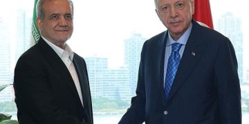 پزیشکیان و ئەردۆغان کۆبوونەوە