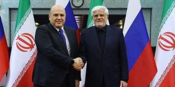 سەرۆک وەزیرانی ڕووسیا لە گەڵ جێگری یەکەمی سەرۆک کۆماری ئێران کۆبووە