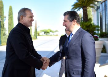 مەسرور بارزانی: لە پەرەپێدانی پەیوەندییەکان لە گەڵ ئێران بەردەوام دەبین