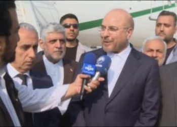 قاڵیباف بۆ گەیاندنی پەیامی پشتیوانی ئێران گەیشتە لوبنان