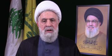 شێخ نەعیم قاسم: سەرجەم پلانەکانی شەهید نەسروڵڵا بەرەوپێش دەبەین