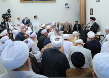 زانایانی سوننەی ئێران لە نامەیەکدا دەستخۆشی لە حەزرەتی ئایەتوڵڵا خامنەیی دەکەن