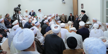 زانایانی سوننەی ئێران لە نامەیەکدا دەستخۆشی لە حەزرەتی ئایەتوڵڵا خامنەیی دەکەن