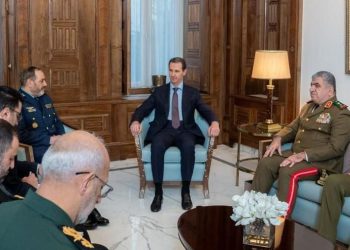 وەزیری بەرگری ئێران لە گەڵ بەشار ئەسەد کۆبووە