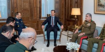 وەزیری بەرگری ئێران لە گەڵ بەشار ئەسەد کۆبووە