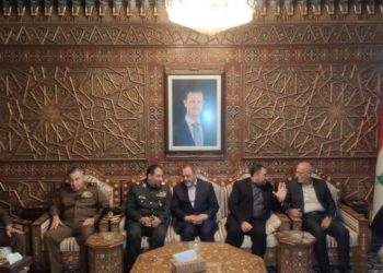 وەزیری بەرگری ئێران بە یاوەری شاندێک گەیشتە سوریا