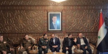 وەزیری بەرگری ئێران بە یاوەری شاندێک گەیشتە سوریا