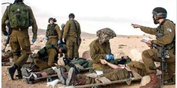 کوژران و برینداربوونی 10 ئەندامی سوپای زایۆنیست لە باکوری غەززە