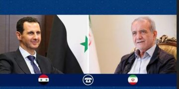 پزیشکیان بۆ بەشار ئەسەد: پشتیوانی لە گەل و حکومەتی سوریا دەکەین