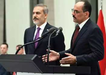 وەزیری دەرەوە و سەرۆکی دەزگای هەواڵگری تورکیا سەردانی دیمەشقیان کردووە