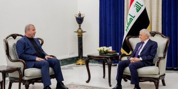 باڵیۆزی ئێران بۆ تاوتوێکردنی دۆخی سوریا لە گەڵ سەرۆک کۆماری عێراق کۆبووە