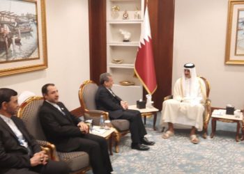 عێراقچی لە گەڵ میری قەتەر کۆبووە