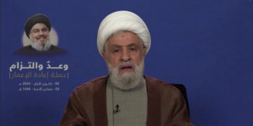 شێخ نەعیم قاسم: لە گەڵ سوریا دەمێنینەوە