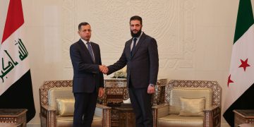 شاندێکی عێراقی لە گەڵ جۆلانی لە دیمەشق کۆبووە