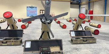 سوپای پاسدارانی ئێران درۆنێکی نوێی نمایش کرد