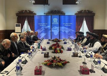وەزیری دەرەوەی ئێران لە گەڵ بەرپرسی کاروباری دەرەوەی حکومەتی تاڵیبان لە ئەفغانستان کۆبووە