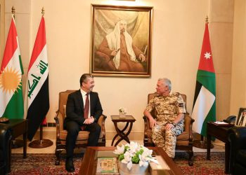 مەسرور بارزانی سەردانی ئەردەنی کرد و لە گەڵ شاعەبدوڵڵای دووەم کۆبووە