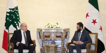 میقاتی لە دیمەشق لە گەڵ جۆلانی کۆبووە