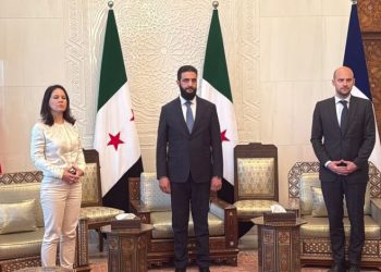وەزیرانی دەرەوەی ئەڵمانیا و فەرەنسا سەردانی دیمەشقیان کرد