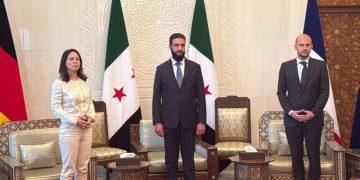 وەزیرانی دەرەوەی ئەڵمانیا و فەرەنسا سەردانی دیمەشقیان کرد