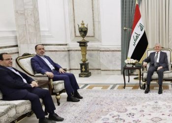 کۆبوونەوەی سەرکۆنسووڵی ئێران لە هەولێر لە گەڵ سەرۆک کۆماری عێراق