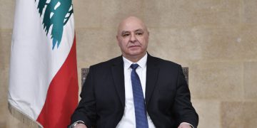 باڵیۆزی ئێران لە بەیروت لە گەڵ سەرۆک کۆماری لوبنان کۆبووە