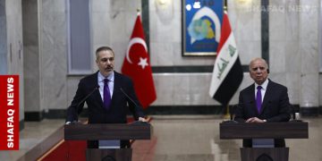 فیدان لە بەغدا: ڕێکەوتن لە سەر بەرەنگاربوونەوەی داعش و پەکەکە زۆر گرنگە