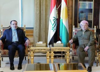 چاوپێکەوتنی سەرکۆنسووڵی نوێی ئێران لە گەڵ مەسعود بارزانی