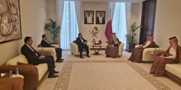 عێراقچی لە گەڵ وەزیری دەرەوەی قەتەر کۆبووە