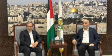 عێراقچی لە گەڵ سەرۆکی ئەنجومەنی سیاسی حەماس لە قەتەر کۆبووە