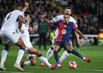 بەرشەلۆنە 2-2 ئاتالانتا: دەرفەتی پێشەنگی له دەست چوو