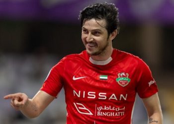 سەردار ئازمون بەنرخترین یاریزانی یانەی ئەلئەهلییە