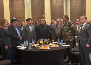 بەڕێوەچوونی ڕێوڕەسمی پێنجەمین ساڵیادی تیرۆری شەهید سولەیمانی لە هەولێر