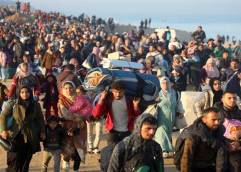 زیاتر لە 545 هەزار فەڵەستینی بۆ باکوری غەززە گەڕاونەتەوە