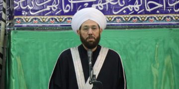 موفتی پێشووی سوریا لە شاری حەلەب بینرا