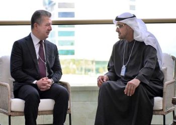 مەسرور بارزانی لە گەڵ سەرۆکی ئیمارات کۆبووە