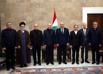 چاوپێکەوتنی قاڵیباف و عێراقچی لە گەڵ سەرۆک کۆماری لوبنان