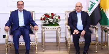 سەرکۆنسووڵی ئێران لە گەڵ وەزیری دارایی حکومەتی هەرێم کۆبووە