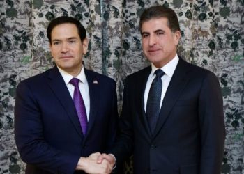 نێچیرڤان بارزانی لە گەڵ وەزیری دەرەوەی ئەمریکا کۆبووە