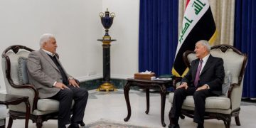 سەرۆک کۆماری عێراق جەخت لە سەر بەردەوامی بەرەنگاربوونەوەی تیرۆریزم دەکاتەوە