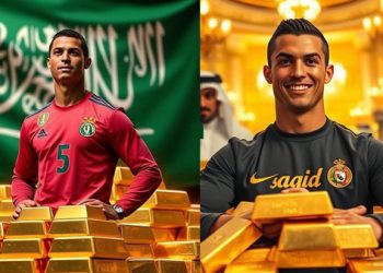 داهاتەکەی ڕۆناڵدۆ لە سعوودیە هێندەی 10 تەن زێڕە